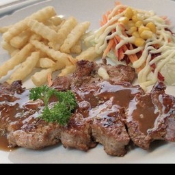 สันคอหมูพริกไทดำ
