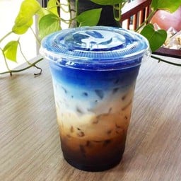 อัญชันชาไทยลาเต้