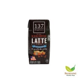 137 กาแฟลาเต้ สูตรนมอัลมอนด์ 180มล. 1 แพ็ค