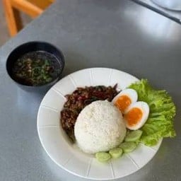 Minced Pork And Basil Rice