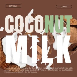 Hot Coconut Milk (มะพร้าวนมสดร้อน)