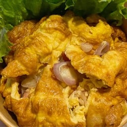 ข้าวไข่เขียว ครัวบ้านความสุข ( เลิกงานทานอะไรดี ) 😊 -
