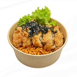 อูลู ชิกเก้น (ข้าวไก่ทอด)