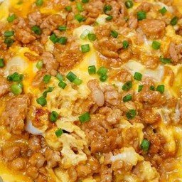 ข้าวไข่ข้นหมูสับ