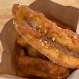 เจ๊กุ้งกล้วยทอดมันทอด ข้าง ธ.ออมสิน