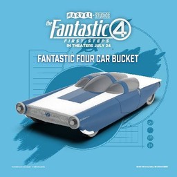 The Fantastic Four Car Decorative Storage Bucket Set