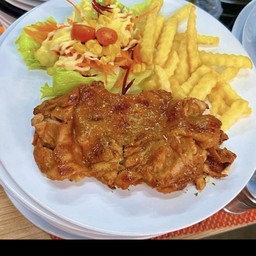 สเต็กไก่สไปซี่  Spicy chicken