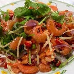 ยำกุ้งแห้ง