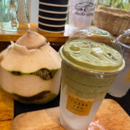 น้ำมะพร้าว โฟมมัทฉะ