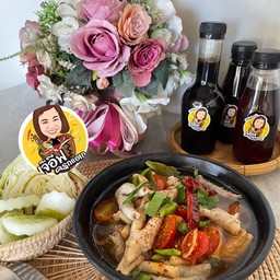 ต้มแซ่บตีนไก่