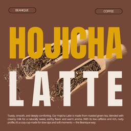 Hot Hojicha Latte (โฮจิฉะลาเต้ร้อน)