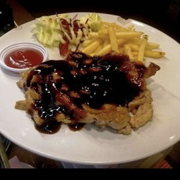 สเต็กอกไก่เทริยากิ