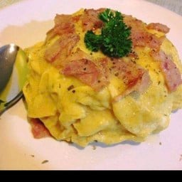 ข้าวไข่ข้นเบค่อน