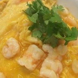 ข้าวไข่ข้นกุ้ง