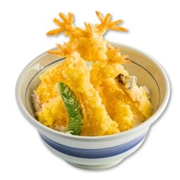 ข้าวหน้ากุ้งเทมปุระ