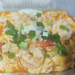 ข้าวไข่ลาวากุ้ง