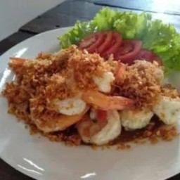 กุ้งทอดกระเทียม