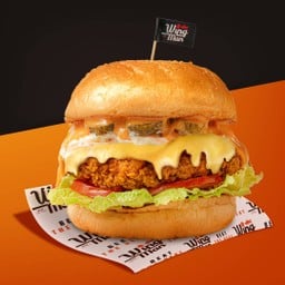 Melted Cheese Premium Chicken Burger