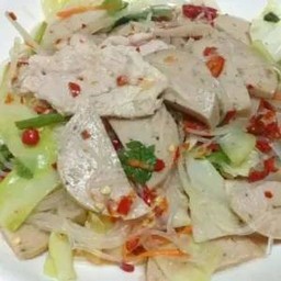 ยำวุ้นเส้นหมูยอ