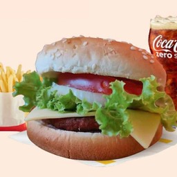 ชุดเบอร์เกอร์หมู