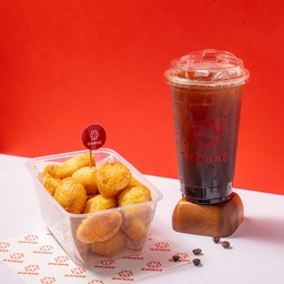 [เซตสุดฮิต] ขนมไข่ size s + Iced Americano