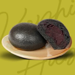 ซาลาเปาชาโคลมันม่วง.