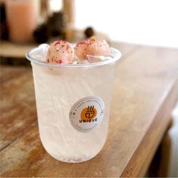Lychee roses  soda