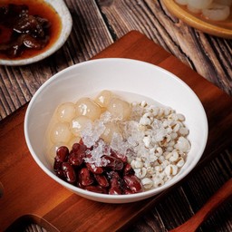 ลูกลาน ลูกเดือย ถั่วแดง