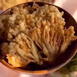 เห็ดเข็มทองชุปแป้งทอด ชุดละ