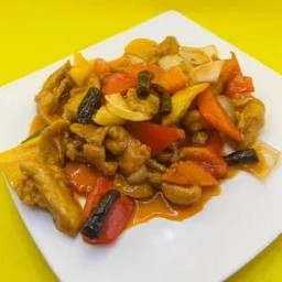 ไก่ผัดเม็ดมะม่วง
