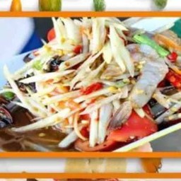 ตำกุ้งสด