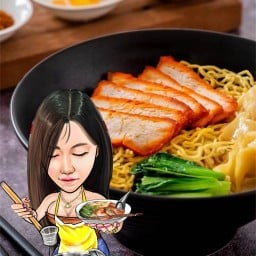 บะหมี่หมูแดง-เกี๊ยว เย็นตาโฟ ต้มยำ ทำเนียบ ซอย 4