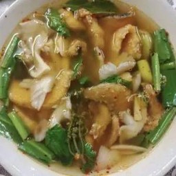ต้มโคล้งปลาช่อนทอด