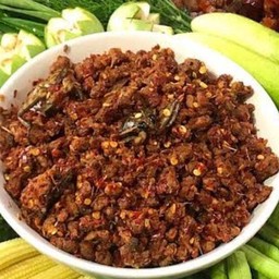 น้ำพริกแมงดาหอมๆ