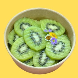 กีวี่เขียวปอกพร้อมทาน