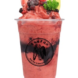 มิกซ์เบอร์รี่กีวี่    Mixed Berry Kiwi Smoothies