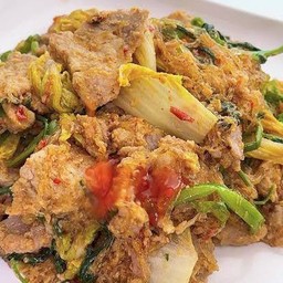 สุกี้แห้งเนื้อ