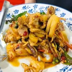 ผัดเผ็ดหมูป่า