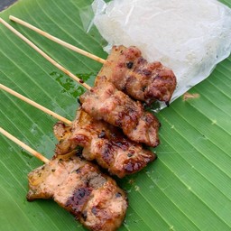 หมูปิ้ง ไก่ทอด บ้านปลากัด