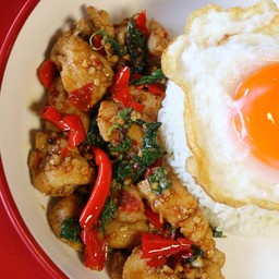 กะเพราหมู