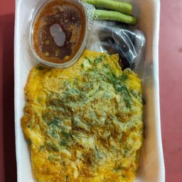 ข้าวไข่เจียวชะอม