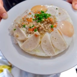 ข้าวหน้าไข่กระทะ