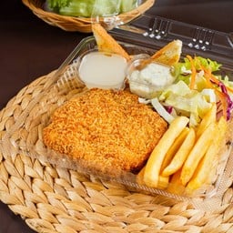 สเต็กไก่ทอด