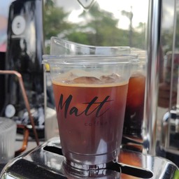 อเมริกาโน่เย็น คั่วเข้ม