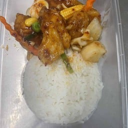 ข้าวราดปลาหลายใจ