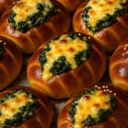 Spinach cheese shiopan (1ชิ้น)