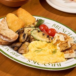 Veggie & Haloumi Plate