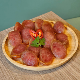 Fried Chinese sausage กุนเชียงทอด