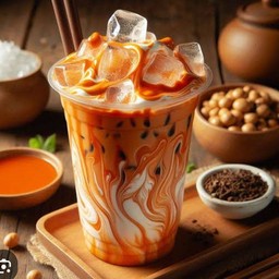 ชาเย็นไทย  ( ตรามือ ) ขนาด 22 ออนซ์