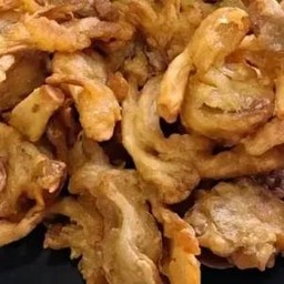 เห็ดนางฟ้าทอด